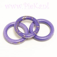 Ring Paars Acryl 18 mm
