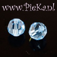 5000 Ronde Swarovski Aqua 7 mm