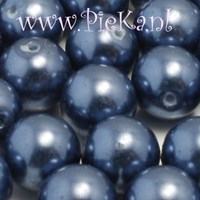 Glasparel Donker Blauw 12 mm