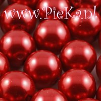 Glasparel Karmijn Rood 10 mm