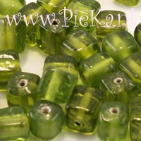 Groene Kubus 8 mm