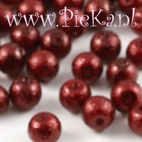 IJsparel Donker Rood 6 mm