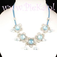 Ketting Blauw 45 cm