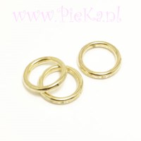 Metallook Ring Goud 12 mm