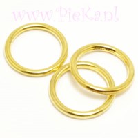 Metallook Ring Goud 18 mm
