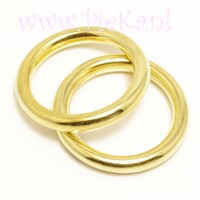 Metallook Ring Goud 25 mm