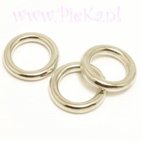 Metallook Ring Zilver 15 mm