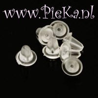 Oorbelstoppers 4 mm per Paar