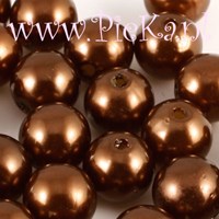 Parel Acryl Bruin 8 mm