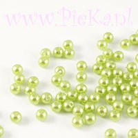 Parel Acryl Groen 4 mm