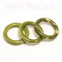 Ring Groen Acryl 18 mm