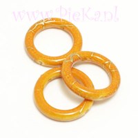 Ring Oranje Acryl 18 mm
