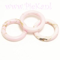 Ring Roze Acryl 18 mm