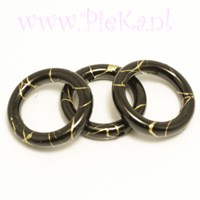 Ring Zwart Acryl 18 mm