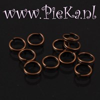 10 Dubbele Split Ringen (sl...