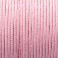 Waxkoord Katoen Roze 1 mm 1...