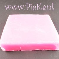 Zeep Plak 100 gram Kleur Roze